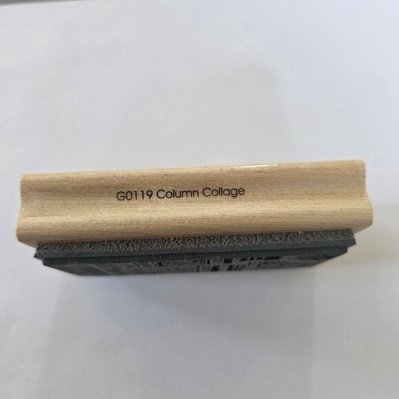 Paper Inspirations Mounted Rubber Stamp G0119 Column Collage - Picture 7 of 10